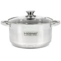 Кастрюля с крышкой Hölmer CR-12562-SS