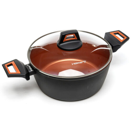 Кастрюля кованая с крышкой Hölmer CR-1325-SBMCL Carrot — изображение 6