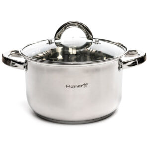 Кастрюля с крышкой Hölmer CR-18435-SS