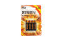 Батарейка лужна Eisen Energy Alkaline PRO LR03 (AАA), блістер 4шт.