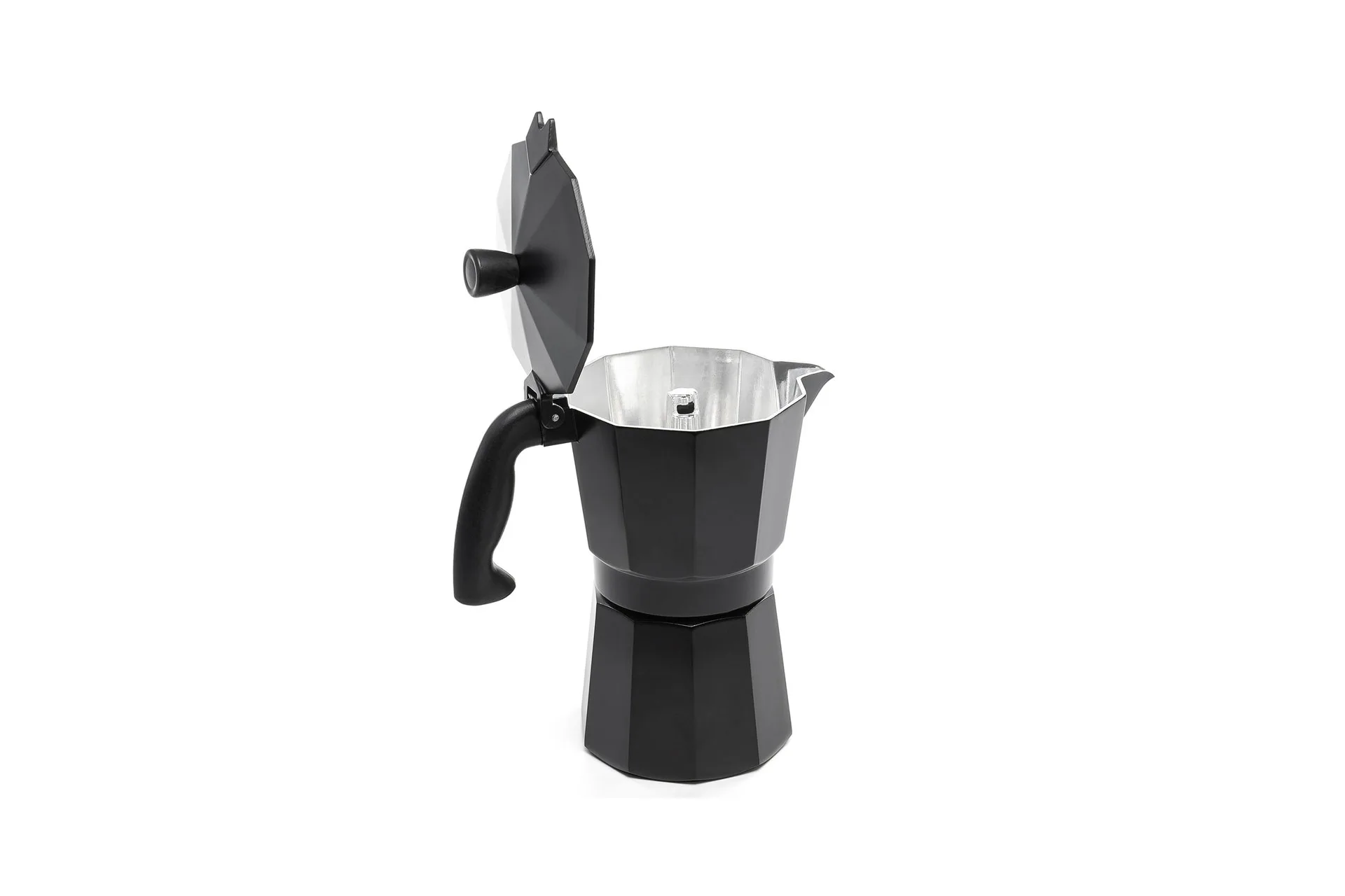 Гейзерна кавоварка Hölmer CF-0450-B 450 мл Black Moon