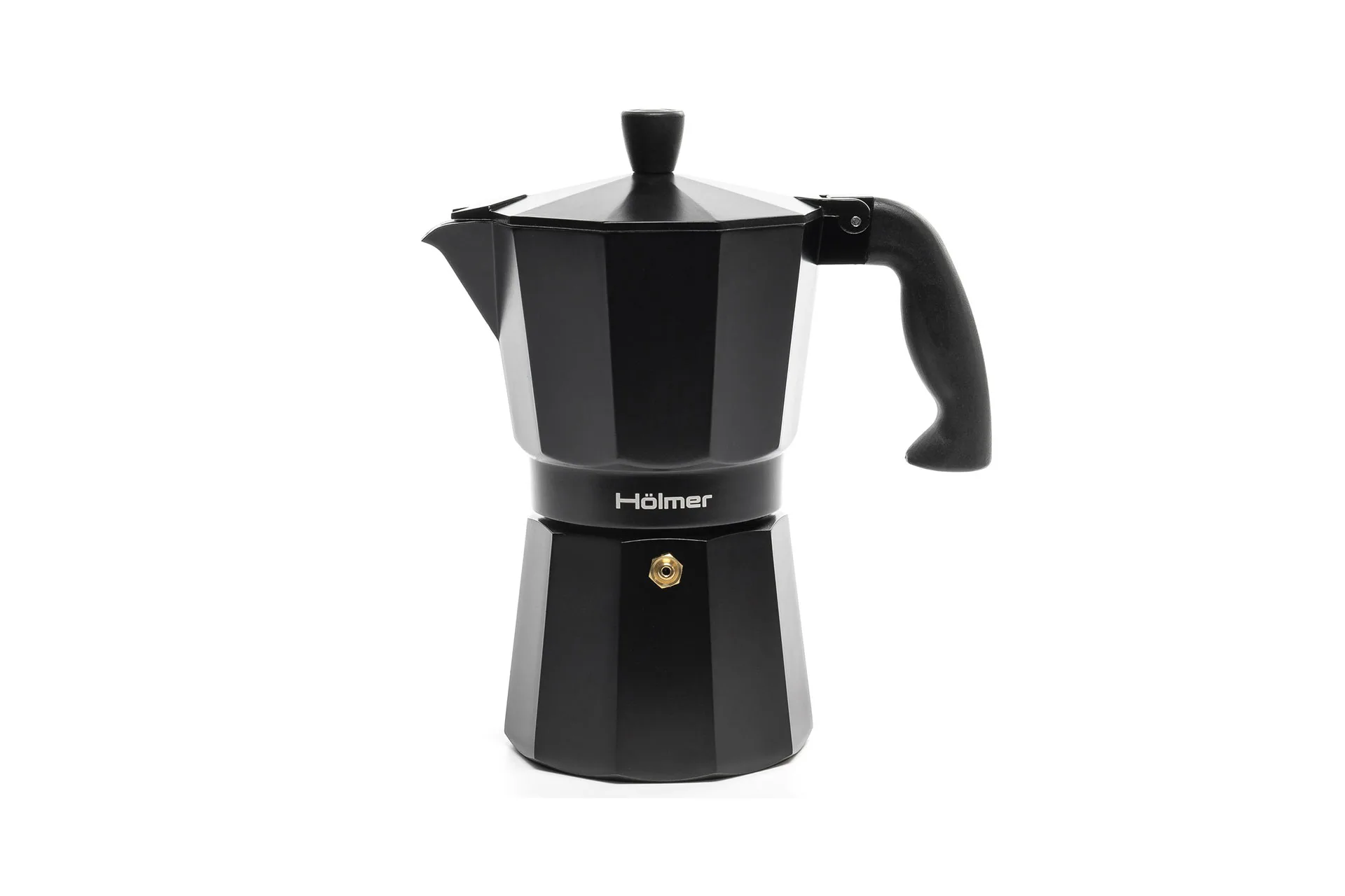 Гейзерна кавоварка Hölmer CF-0450-B 450 мл Black Moon