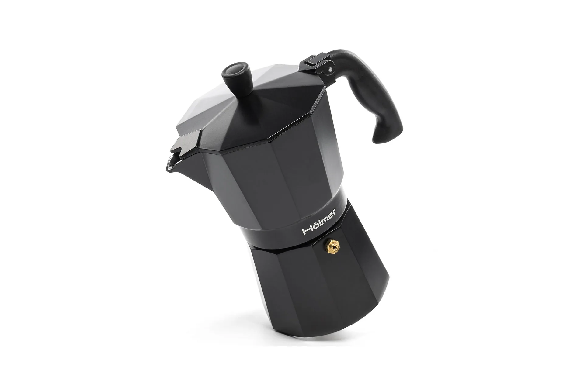 Гейзерна кавоварка Hölmer CF-0450-B 450 мл Black Moon