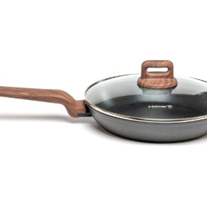 Сковорода кована з кришкою Hölmer FP-22528-SWBL Wood