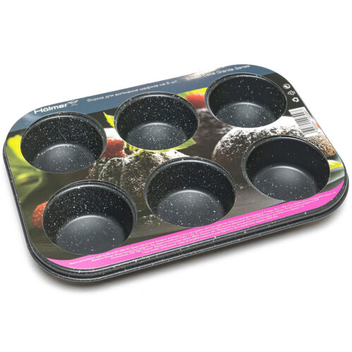Форма для випікання мафінів Hölmer BM-0806-RG Sweet Cake Granite - Зображення 5