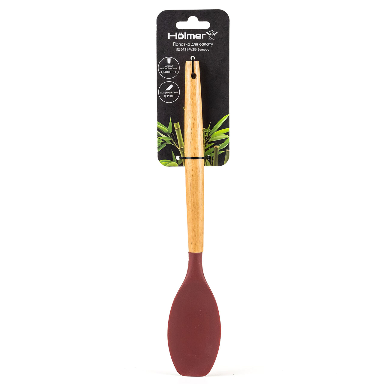 Лопатка для салату Hölmer RS-0731-WSG Bamboo Лопатка для салату Hölmer RS-0731-WSG Bamboo - Зображення 1