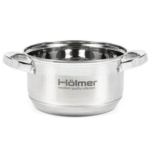 Кастрюля з кришкою Hölmer CR-12519-SS