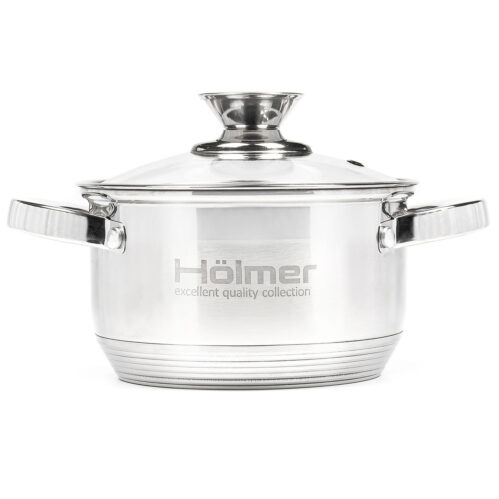 Кастрюля з кришкою Hölmer CR-12519-SS