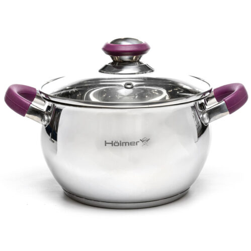 Каструля з кришкою Hölmer CR-13520-SSR Etirnity (2л) - Зображення 1