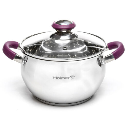 Каструля з кришкою Hölmer CR-13520-SSR Etirnity (2л) - Зображення 2