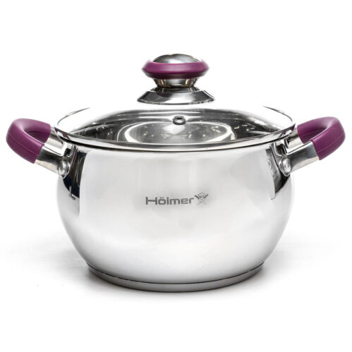 Каструля з кришкою Hölmer CR-13537-SSR Etirnity (3,7л) - Зображення 1
