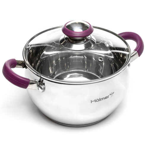 Каструля з кришкою Hölmer CR-13537-SSR Etirnity (3,7л) - Зображення 2