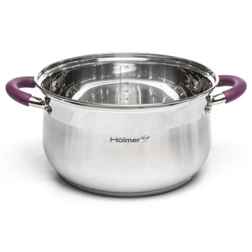 Кастрюля з кришкою Hölmer CR-14547-SSR Inspiration (4.7л)