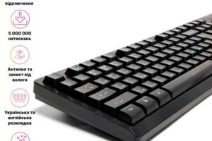 Клавіатура дротова офісна Hölmer K-02OF 5