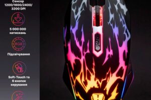 Миша ігрова дротова Hölmer M-01GS 10