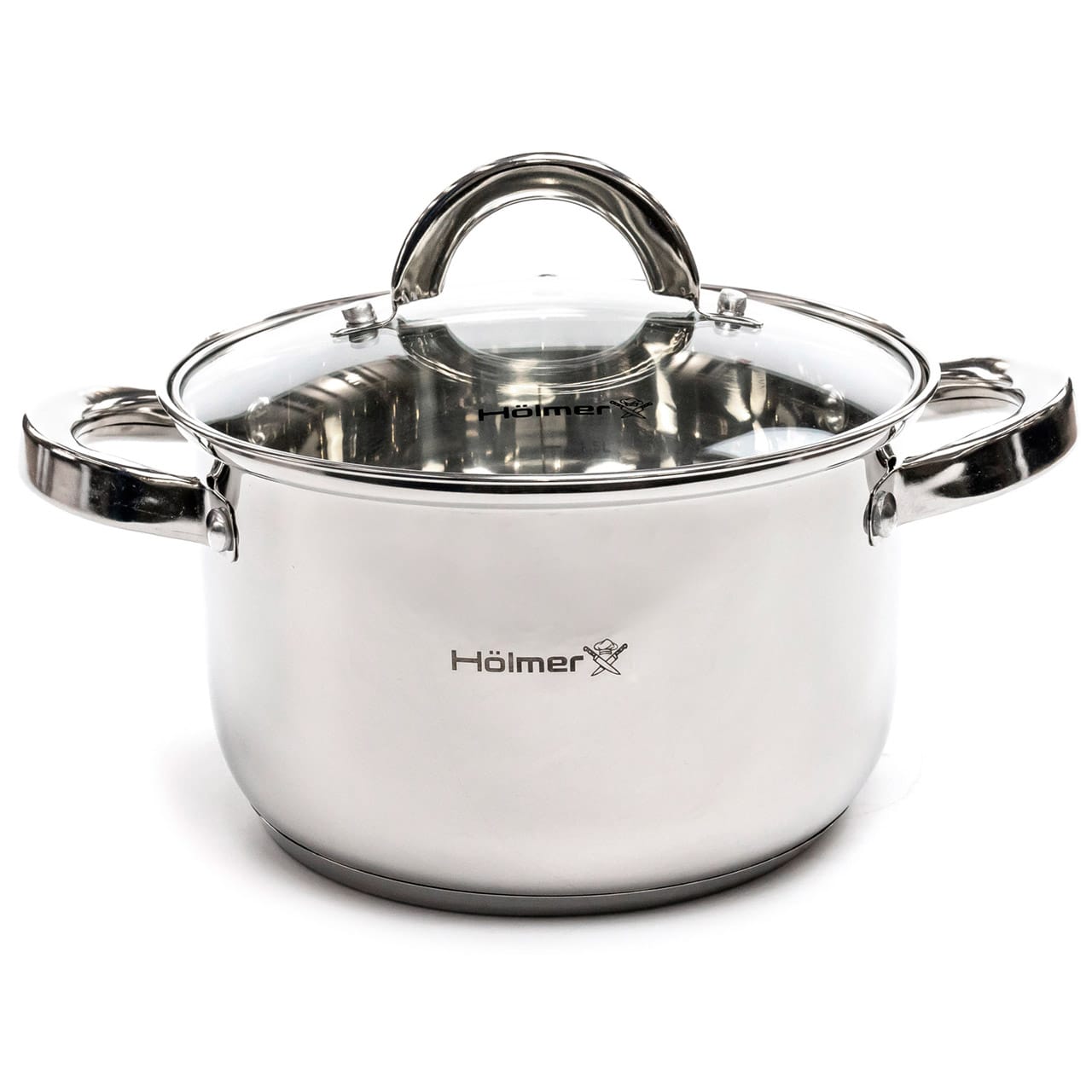 Кастрюля з кришкою Hölmer CR-18426-SS Кастрюля з кришкою Hölmer CR-18426-SS