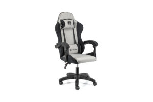 Ігрове крісло Holmer GCH-01 Size L Fabric Gray/Black Nylon