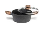 Каструля кована з кришкою Hölmer CR-1325-FAMWL Natural