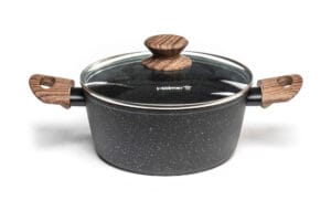 Каструля кована з кришкою Hölmer CR-1325-FAMWL Natural