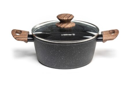 Каструля кована з кришкою Hölmer CR-1325-FAMWL Natural