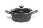 Каструля кована з кришкою Hölmer CR-1342-FAMWL Natural
