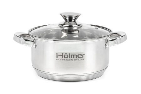 Каструля з кришкою Hölmer CR-12538-SS (3,8л)