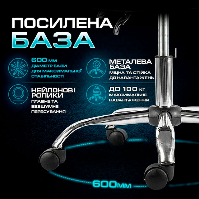 Ігрове крісло Holmer GCH-06 Size L Fabric