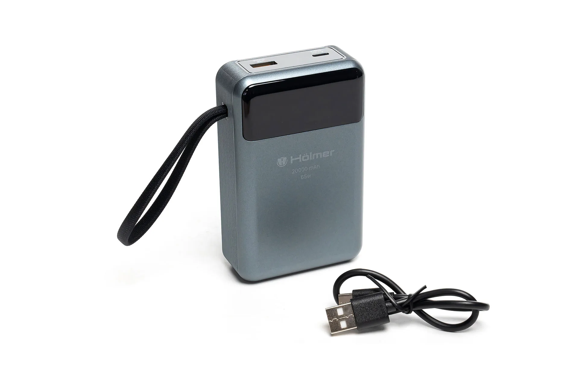 Павербанк Hölmer NRG-03 Hippo 20000 mAh 65W Black