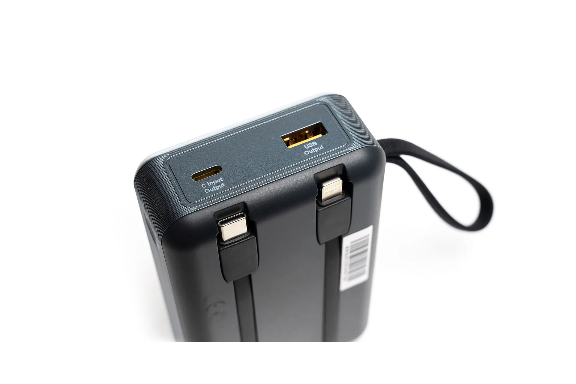Павербанк Hölmer NRG-03 Hippo 20000 mAh 65W Black