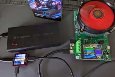 Hölmer NRG-01 Rabbit - Розряд через USB-A: режим 5 В, 3 А, Видана енергія: 65,98 Вт·год